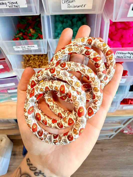 King of lion 65mm silicone ring 1PC