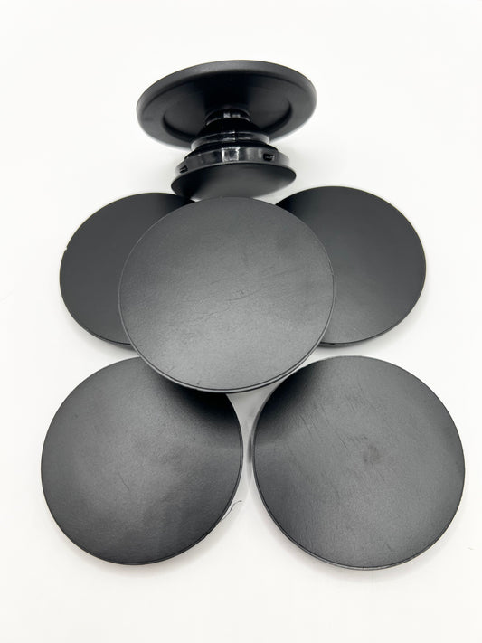 MagSafe pop sockets (black circle)
