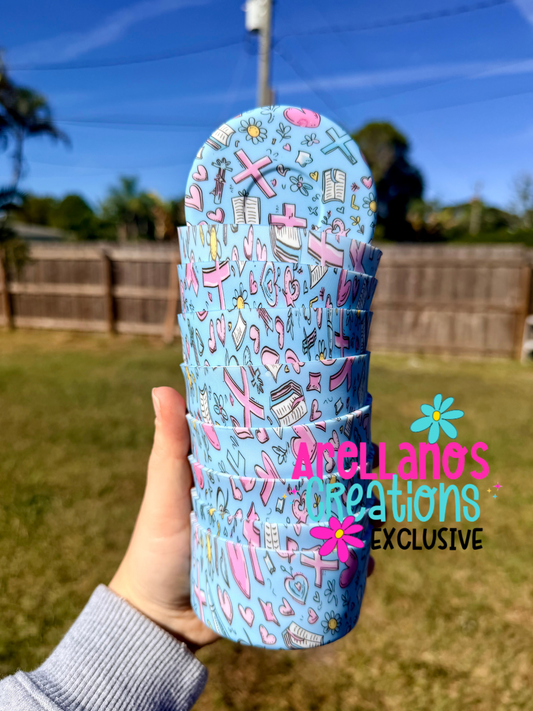 TB-115 blue faith tumbler boot EXCLUSIVE