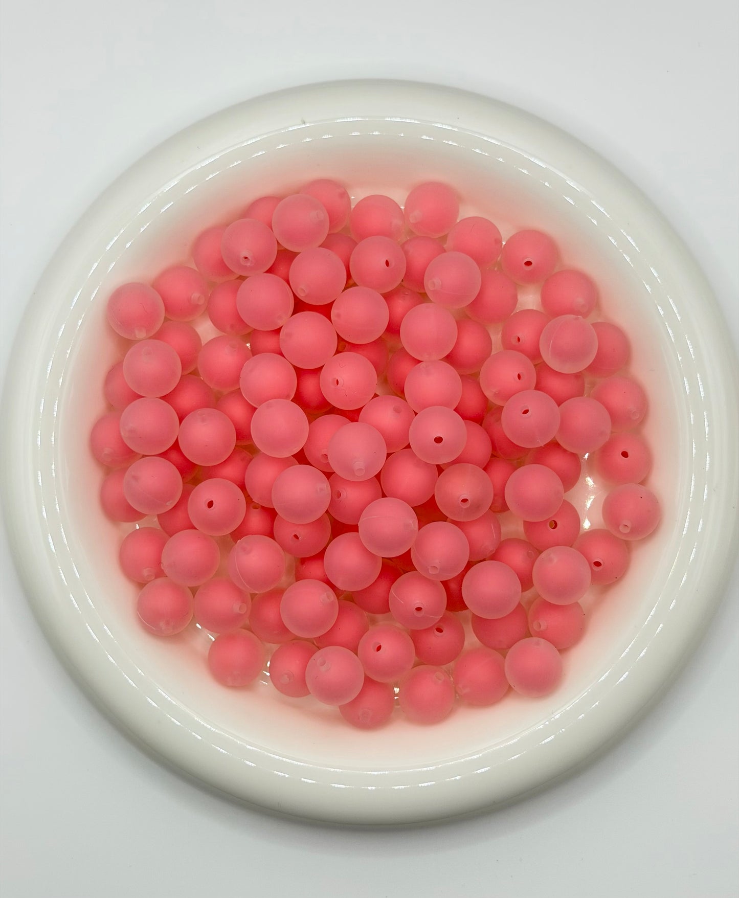 15mm Soft Double Layer Jelly Silicone Beads (1ct)