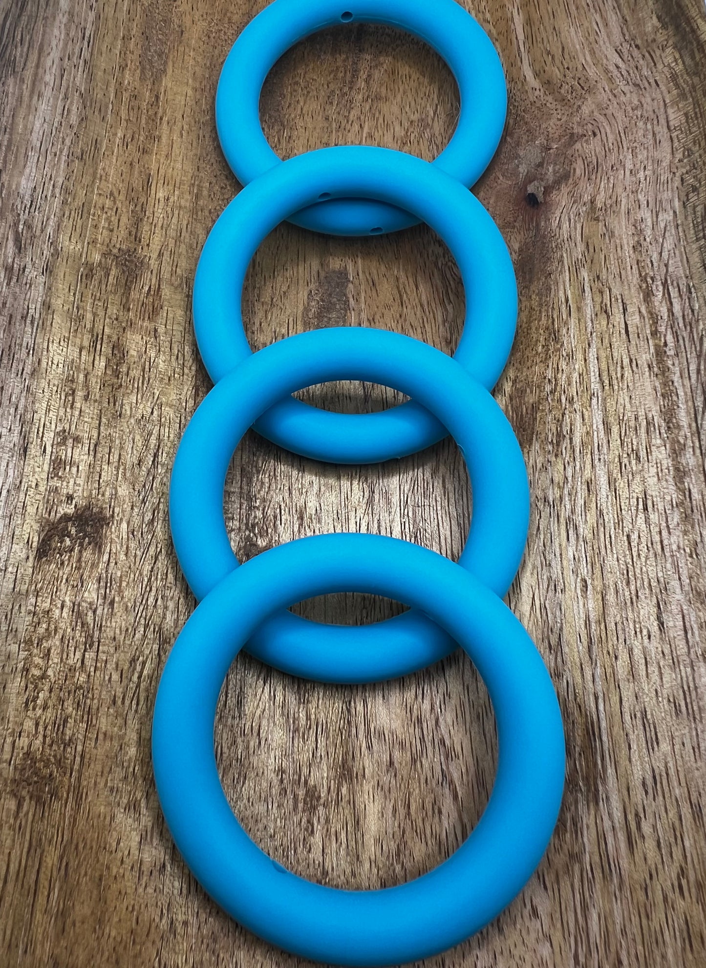 65mm Solid Silicone Rings (4 Colors)