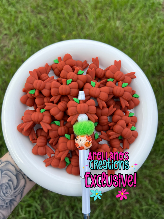 3D pumpkin bow EXCLUSIVE focal