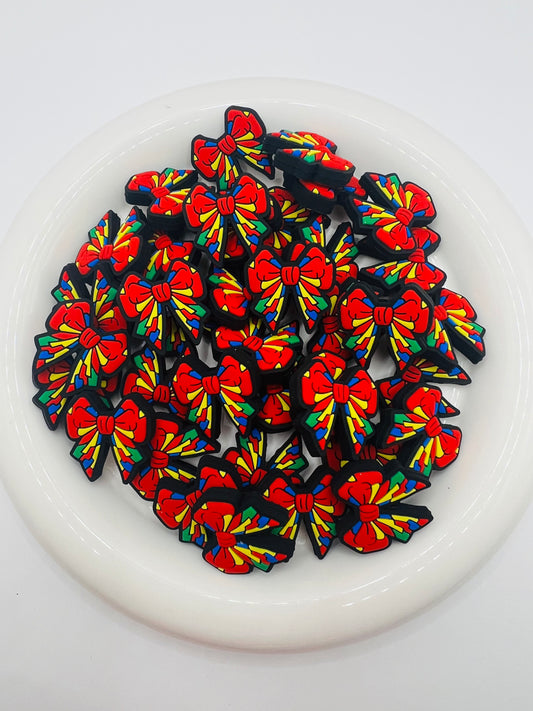 "I am different, not less" awareness silicone bow focal