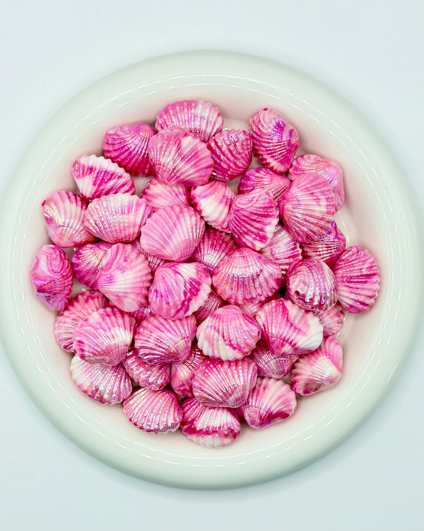 25mm Seashell Acrylic Beads (1PC)