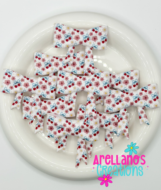 #231 Cherry Blossom Coquette Large Bow Focal