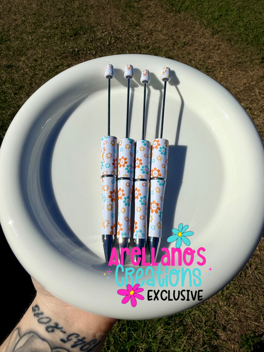 Sunshine smiley daisy printed pen EXCLUSIVE (1PC)