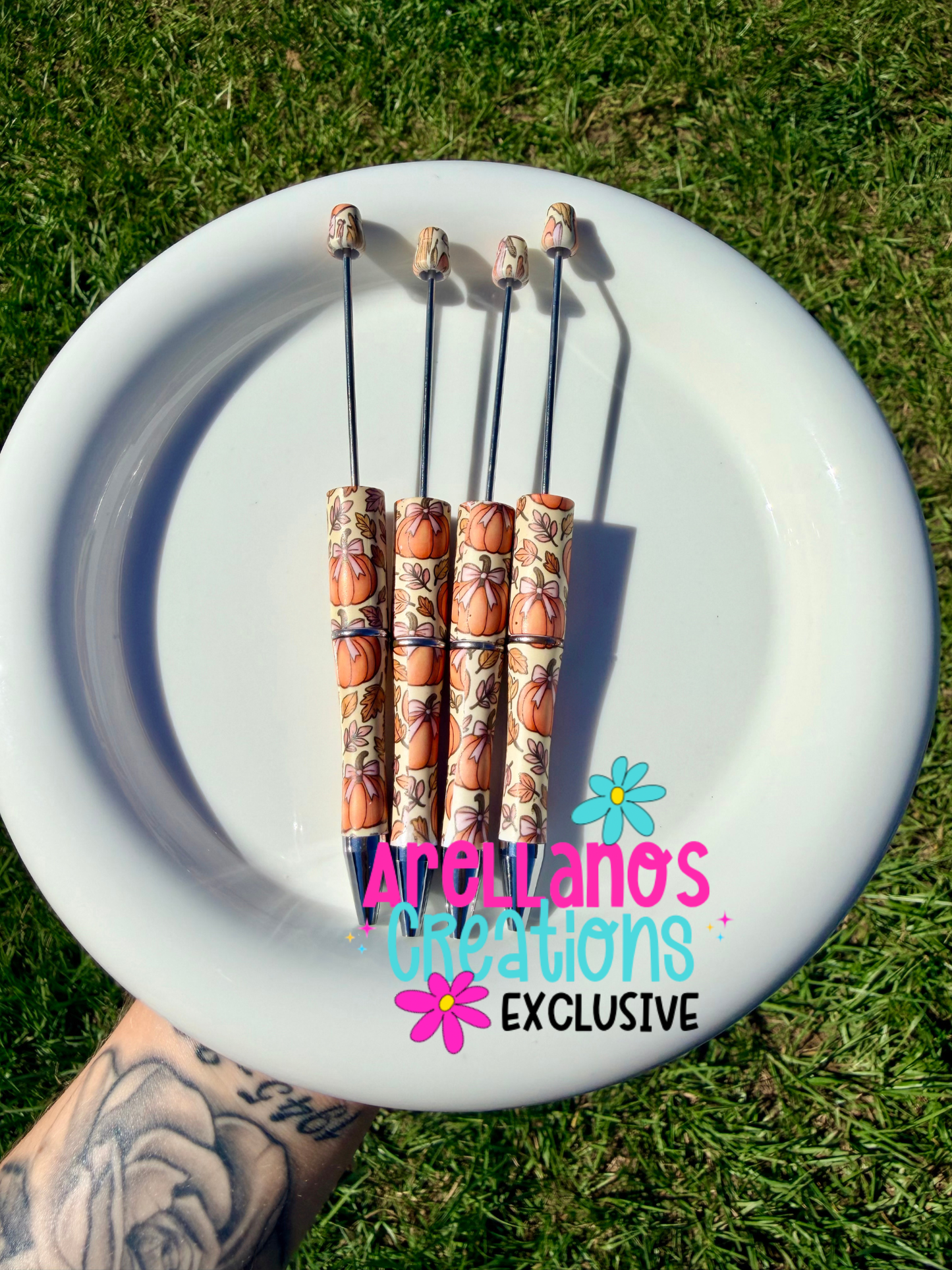 PP-111 pumpkin harvest printed pens (HCC CUSTOM)