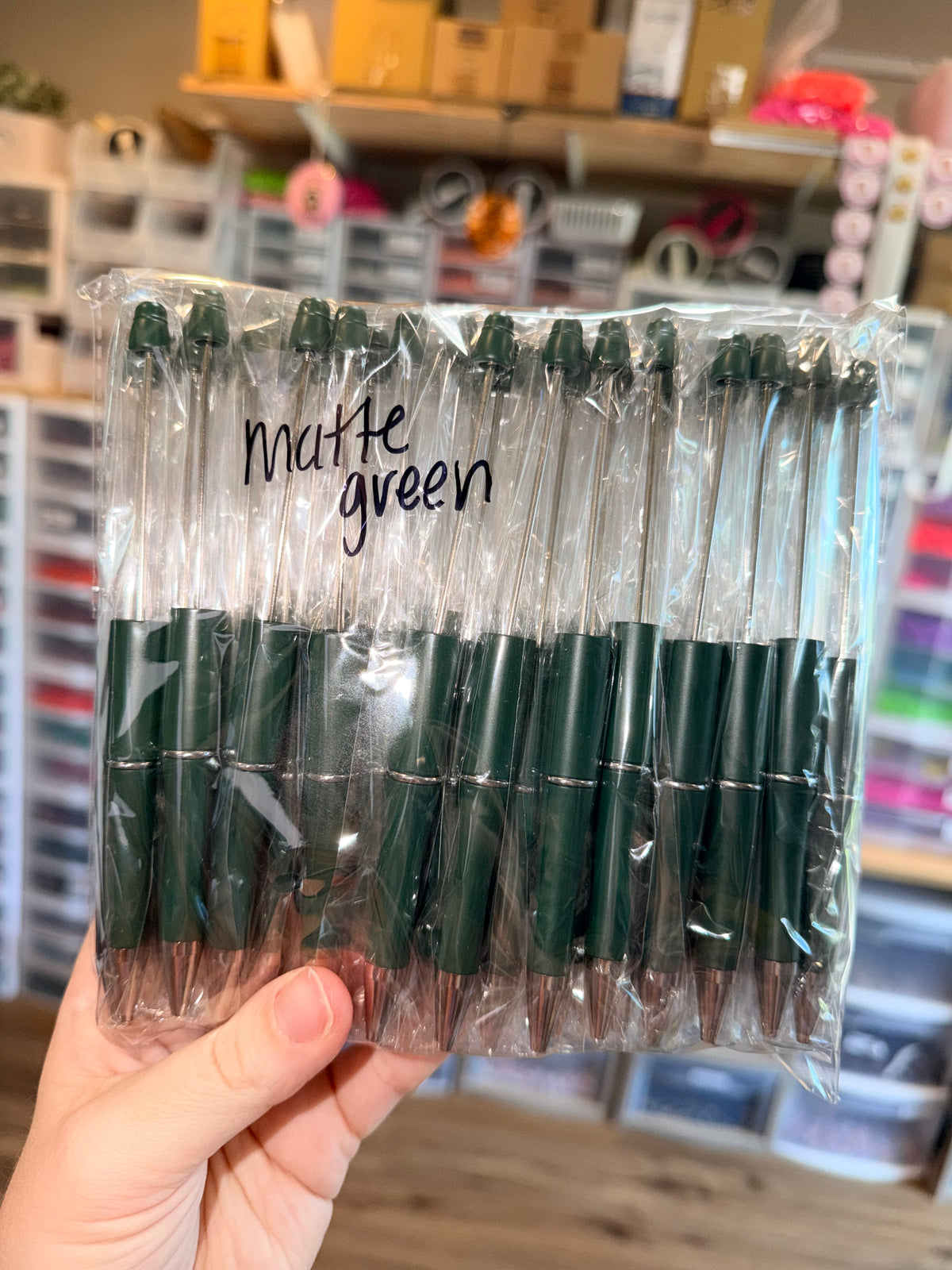 Solid color pens [pack of 50 per color]