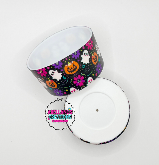 Neon Pumpkins & Petals Silicone Tumbler Boot EXCLUSIVE (1ct)