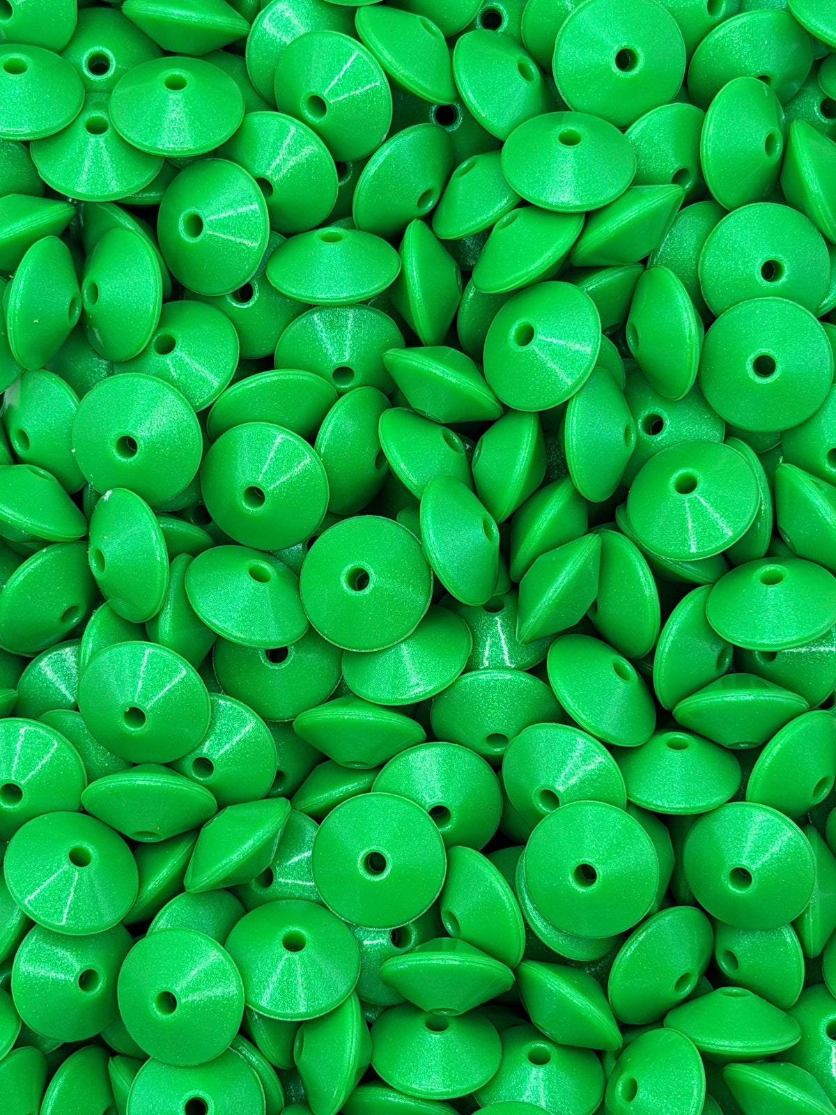15mm Opal Silicone Lentil Spacers (1ct) CUSTOM