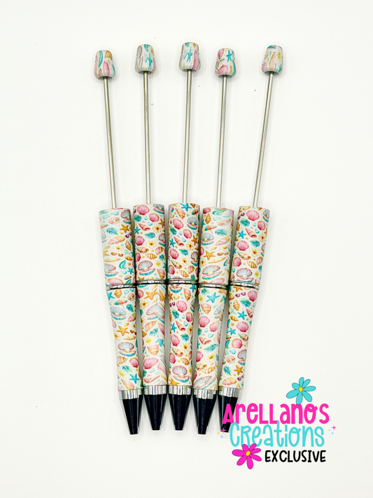 Seashells & Clams Paradise Printed Pen (1ct) EXCLUSIVE
