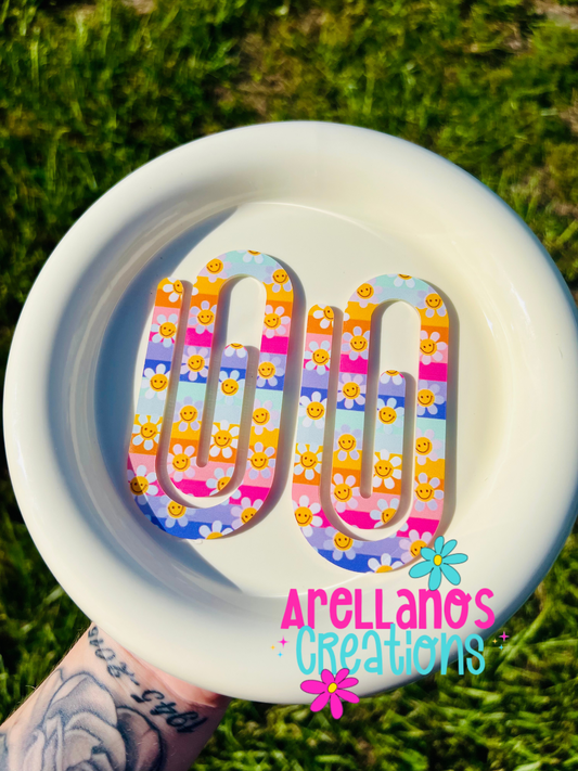 Sunshine Daisy - jumbo paper clips