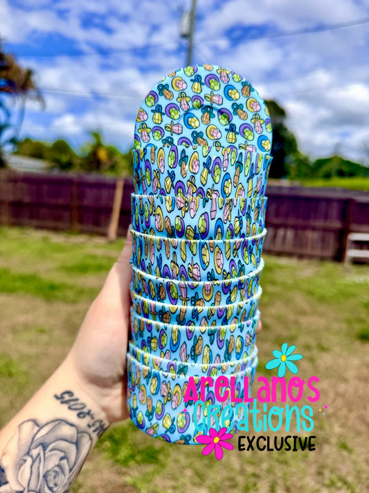 Neon Candy Rings Silicone Tumbler Boot (1ct) EXCLUSIVE