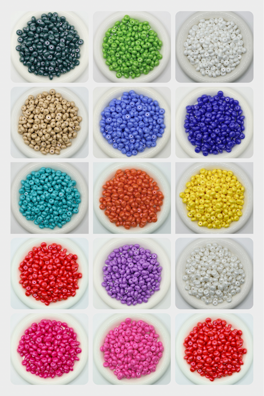 14mm Opal Abacus Spacer Beads (1PC)