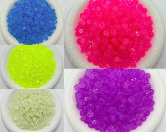 12mm Jelly Rhinestone Acrylic Spacers (1PC)