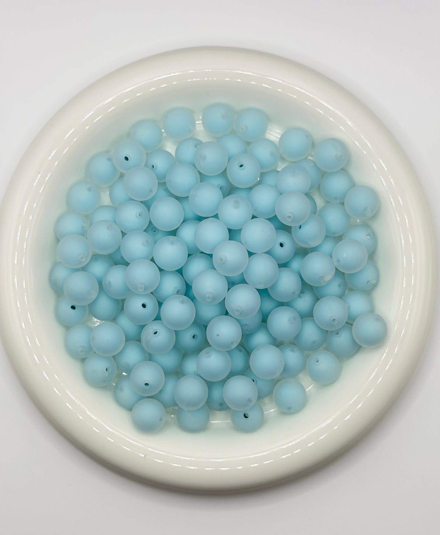 15mm Soft Double Layer Jelly Silicone Beads (1ct)