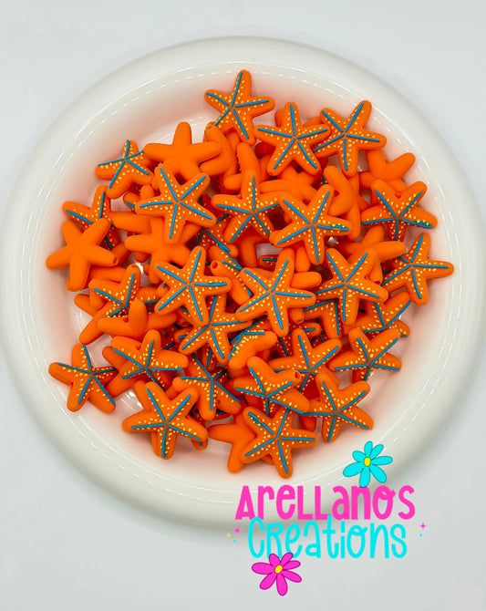 3D Orange Starfish Focal EXCLUSIVE