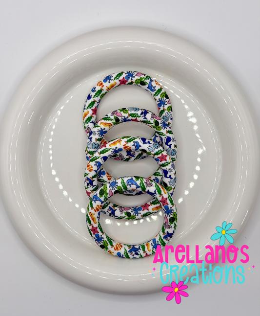 65mm Sealife Silicone Rings (1PC)