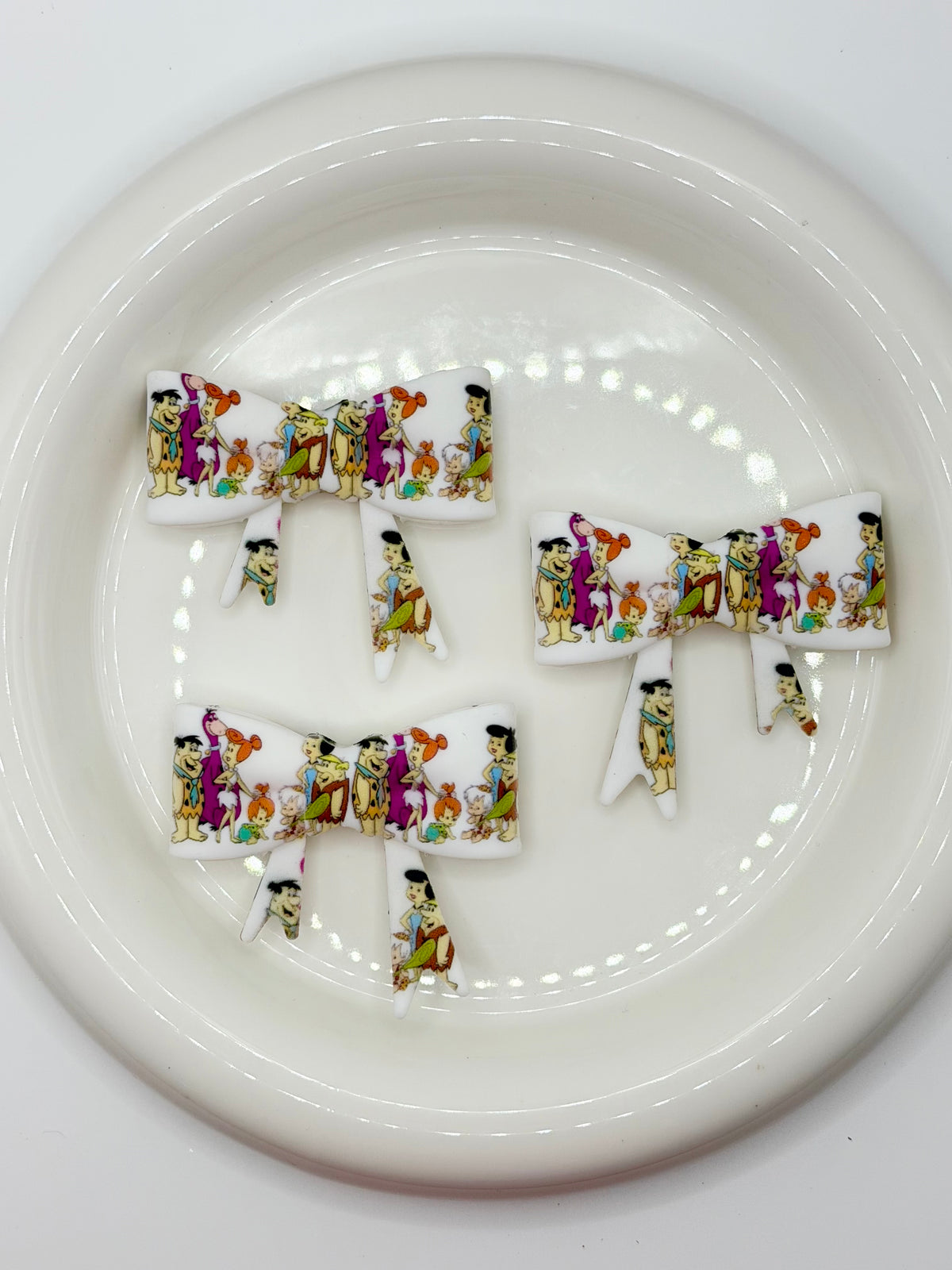 #294 Prehistoric Pals large bow focal (1ct)