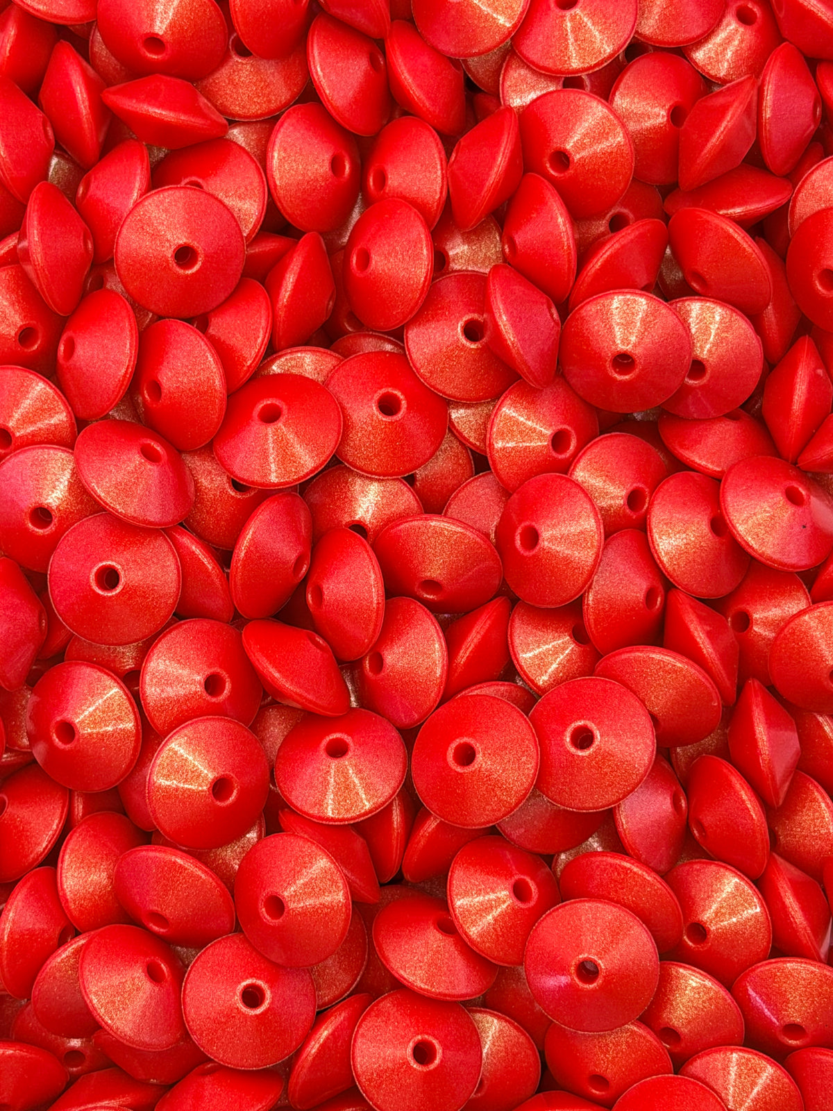 15mm Opal Silicone Lentil Spacers (1ct) CUSTOM