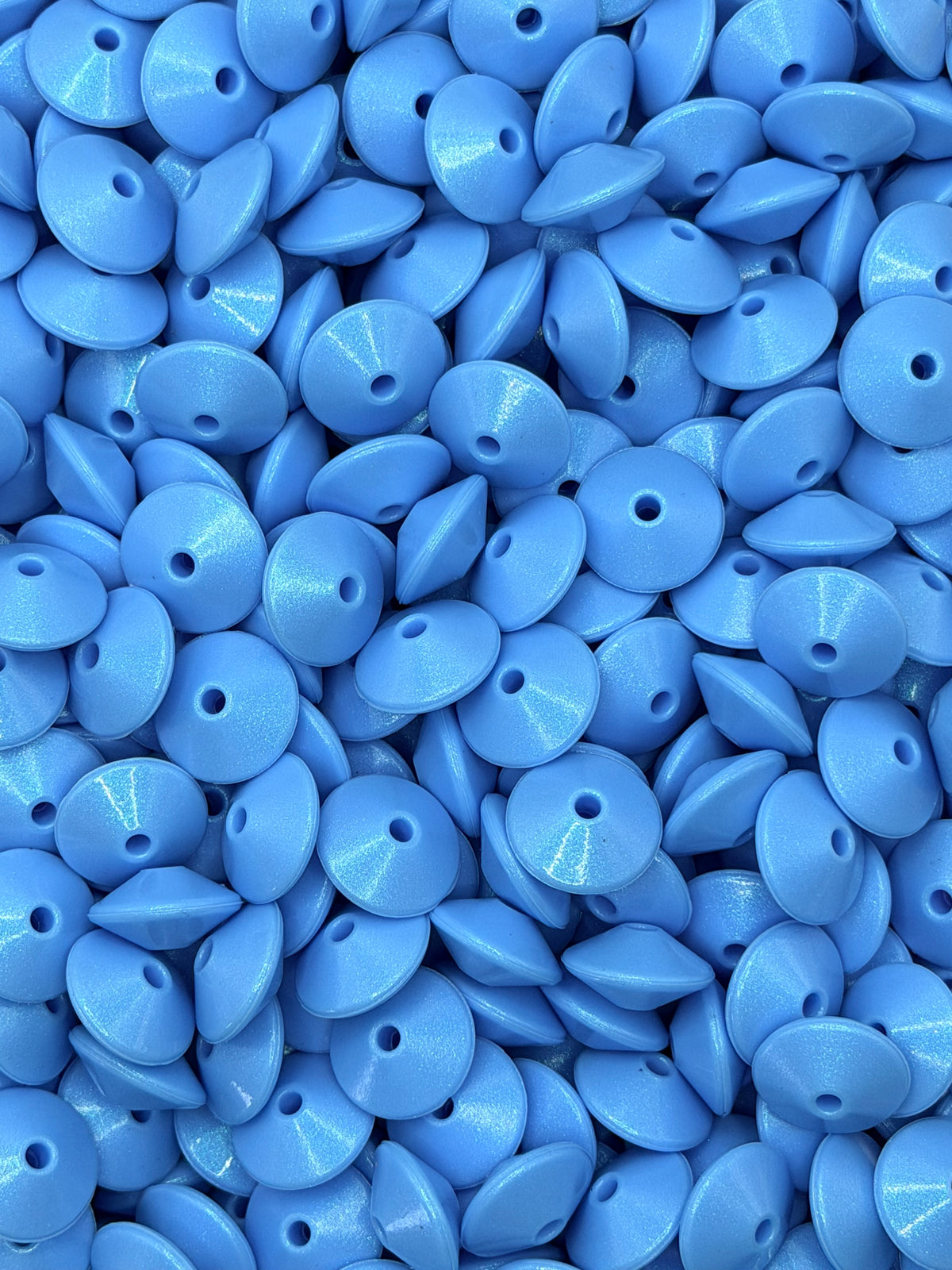 15mm Opal Silicone Lentil Spacers (1ct) CUSTOM