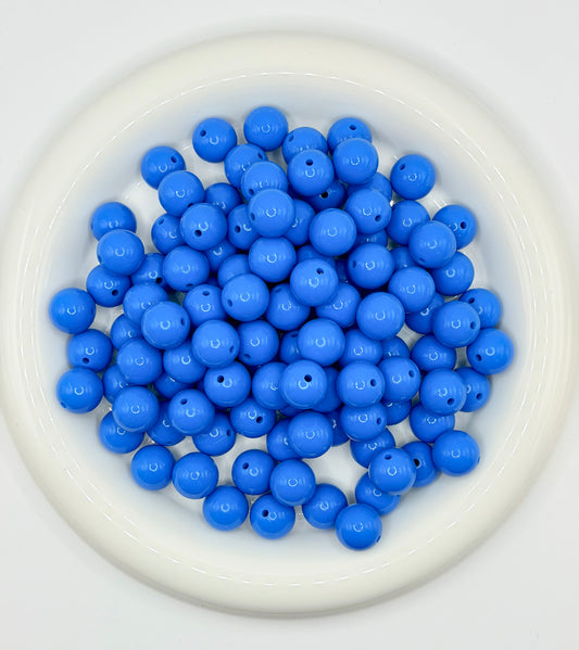 SL-133 Cobalt Blue Liquid Silicone Beads (1PC)