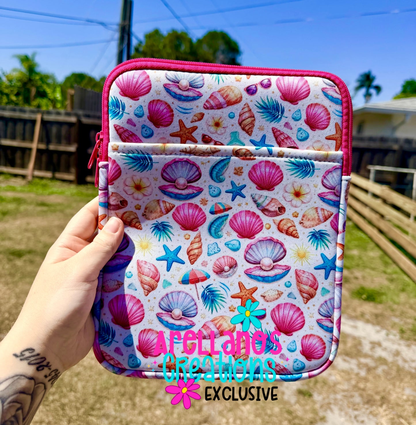 Seashells & Clams Paradise Book Sleeve (1ct) EXCLUSIVE