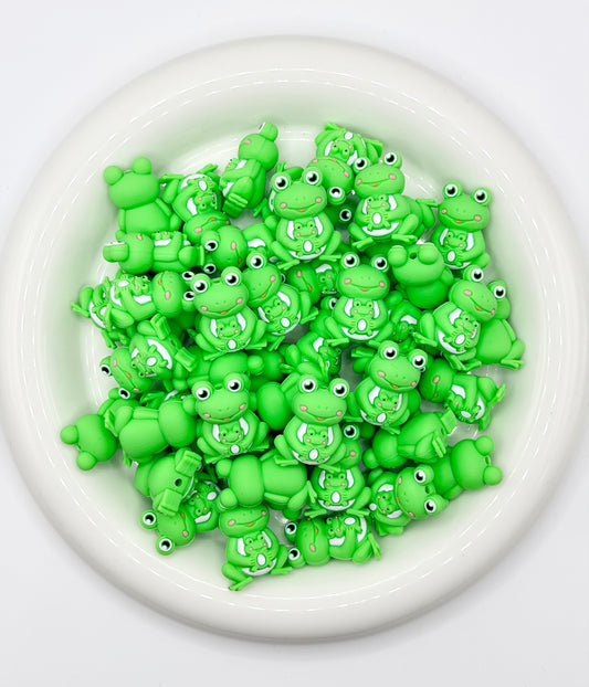 3D Frog W/ Baby Focal