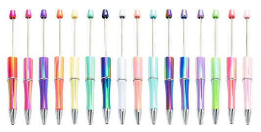 Opal Plastic Beadable Pens (18 Colors) Sold Individually