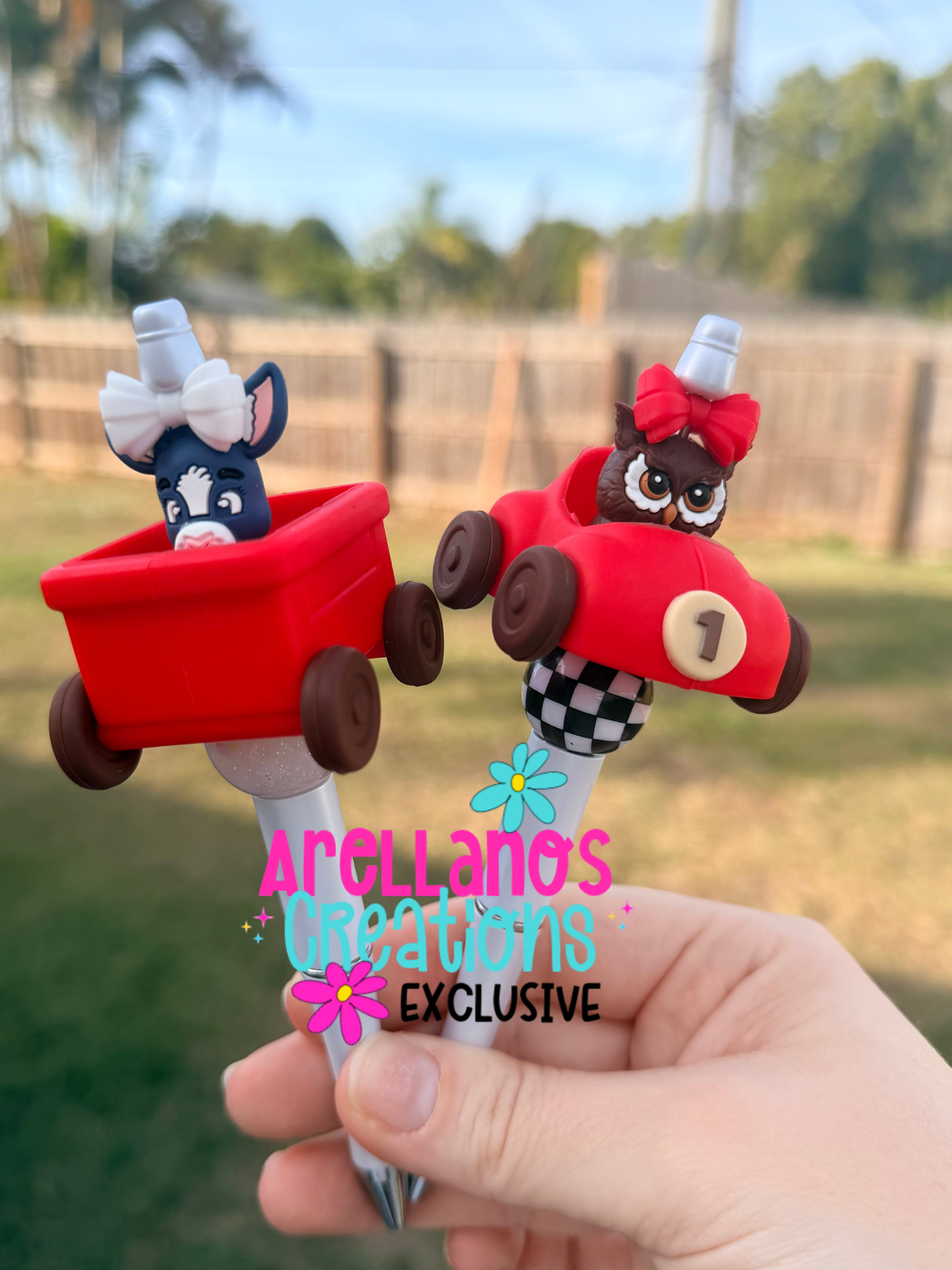 3D Red Wagon EXCLUSIVE Focal