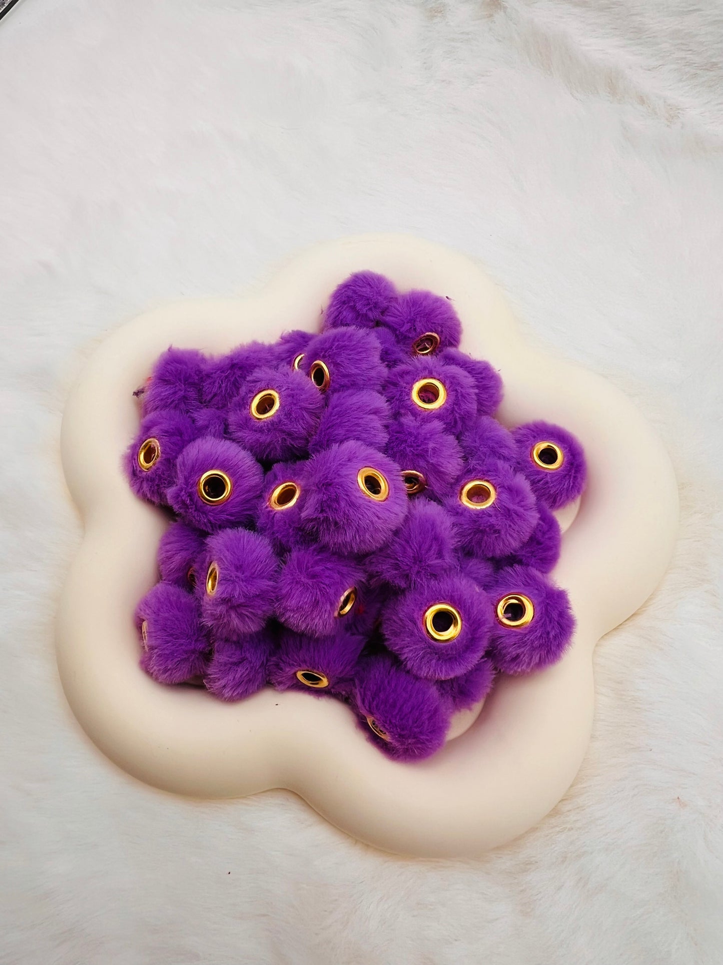 Fluffy spacers (14 colors) NEW COLORS ADDED