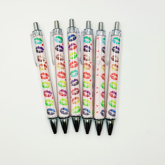 Rainbow Kisses Ball Point Pen (1ct)