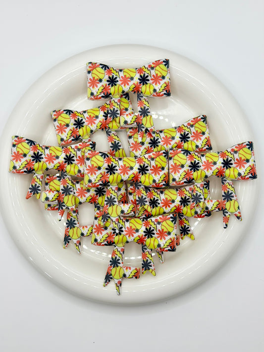 #345 Daisy Dugout Large Bow Straw Topper (1ct)