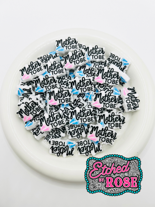 Mother to be (pink or blue) EXCLUSIVE focal