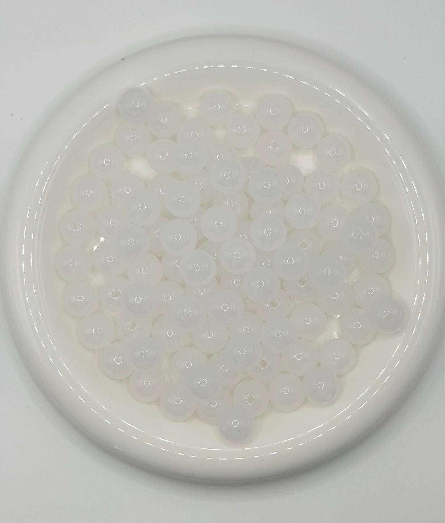 16mm Soft Jelly Acrylic Beads (PACK OF 10) 6 Different Color Options