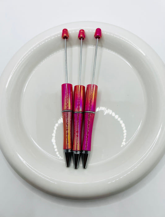 Sunset kiss beadable opal pen