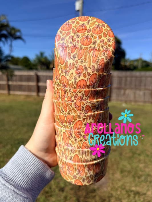 TB-112 pumpkin harvest opal tumbler boot (HCC CUSTOM)