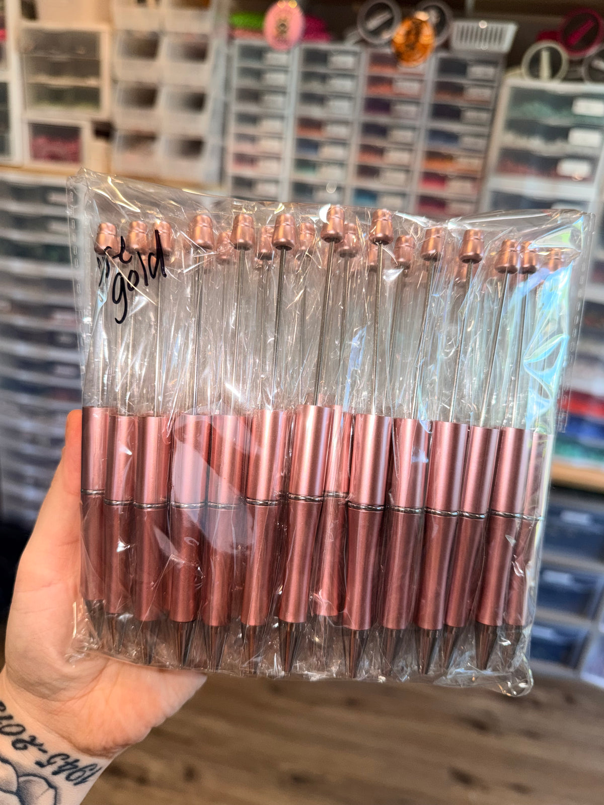 Solid color pens [pack of 50 per color]