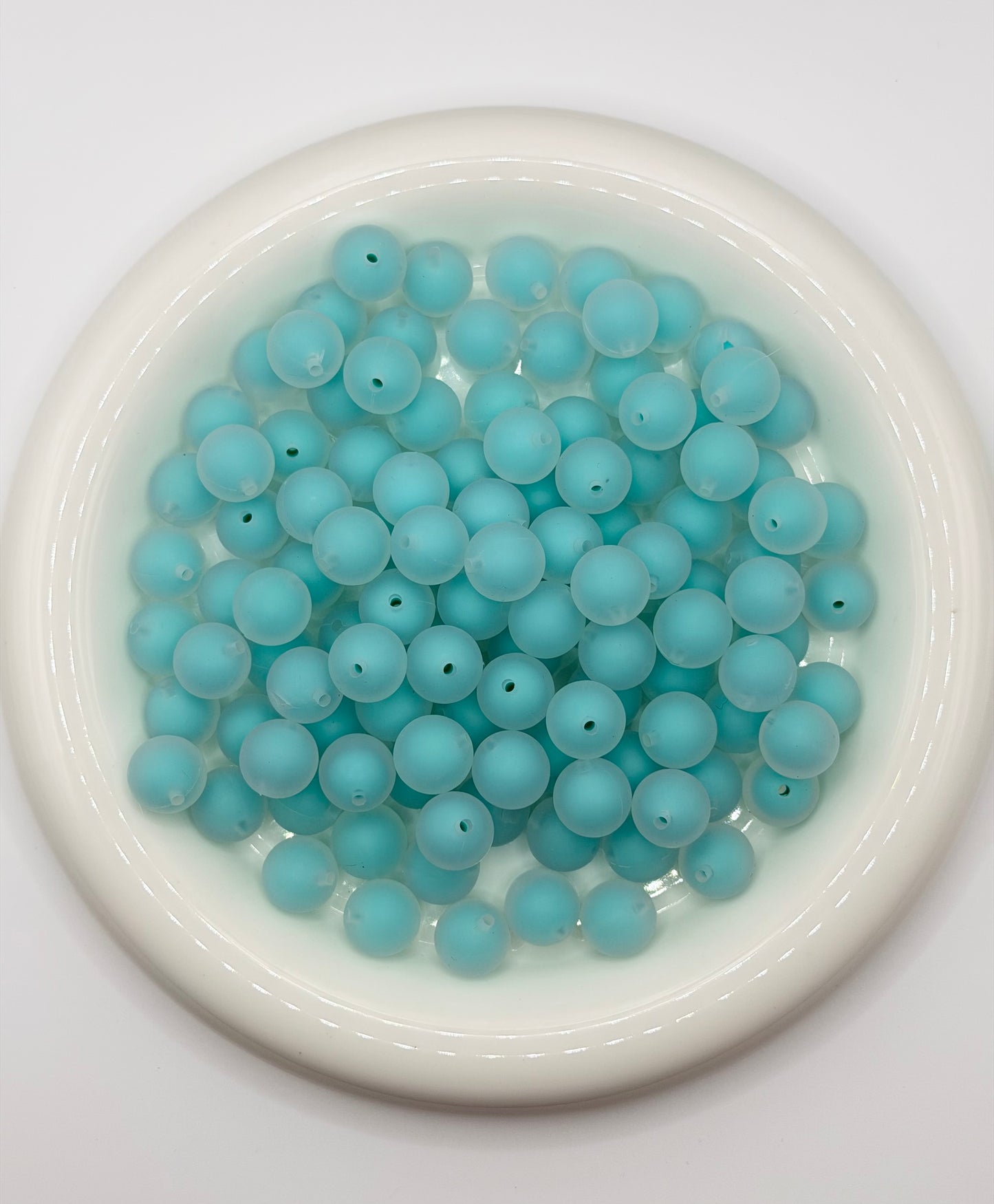 15mm Soft Double Layer Jelly Silicone Beads (1ct)