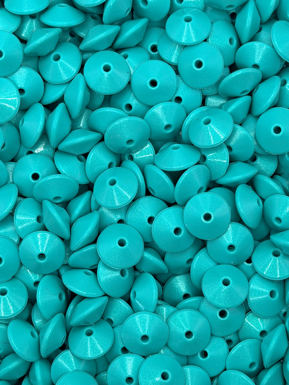 15mm Opal Silicone Lentil Spacers (1ct) CUSTOM