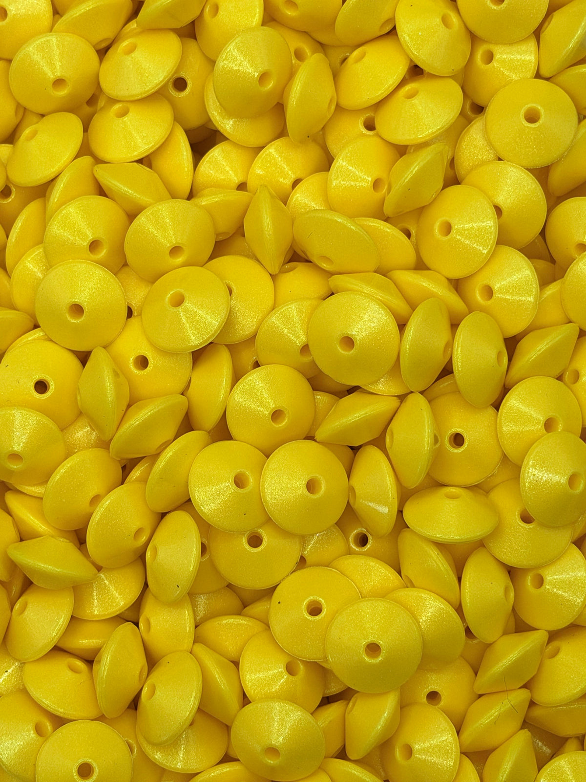 15mm Opal Silicone Lentil Spacers (1ct) CUSTOM