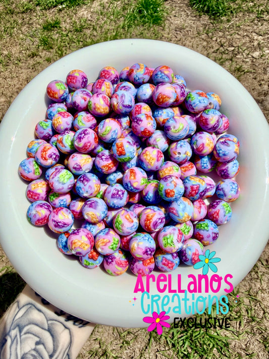 15mm Gummy Bears Silicone Bead (1ct) EXCLUSIVE