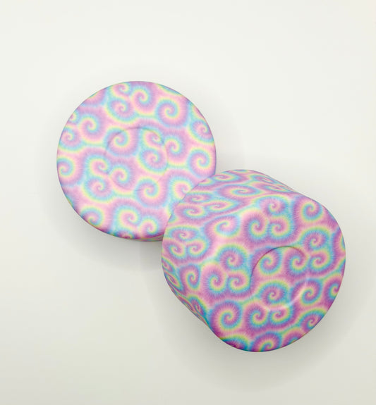 Pastel Rainbow Tie Dye Silicone Tumbler Boots EXCLUSIVE (1ct)