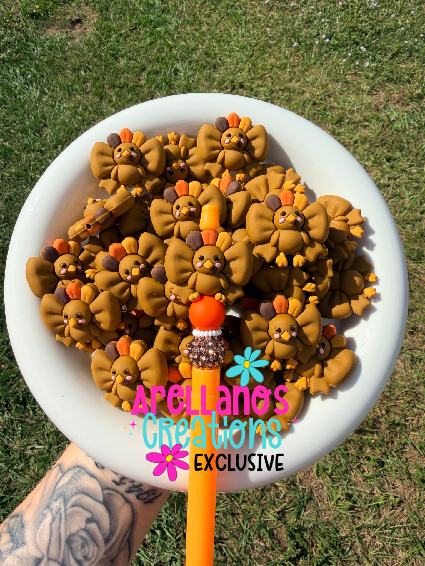 3D Turkey Bow EXCLUSIVE focal