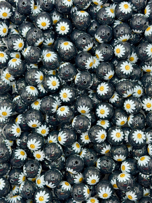 SP-188 Sunflower Glitter Liquid Silicone Beads EXCLUSIVE (1ct)