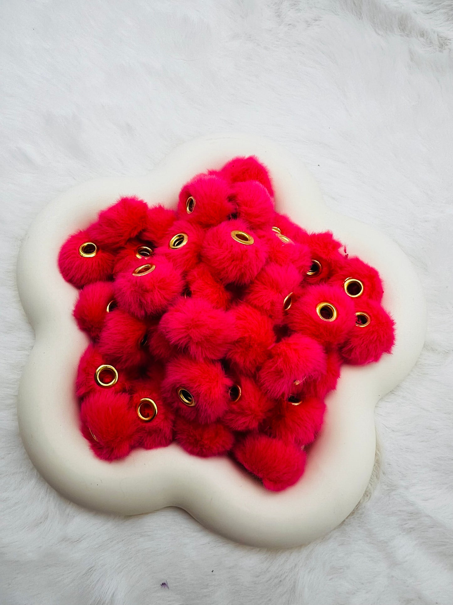 Fluffy spacers (14 colors) NEW COLORS ADDED