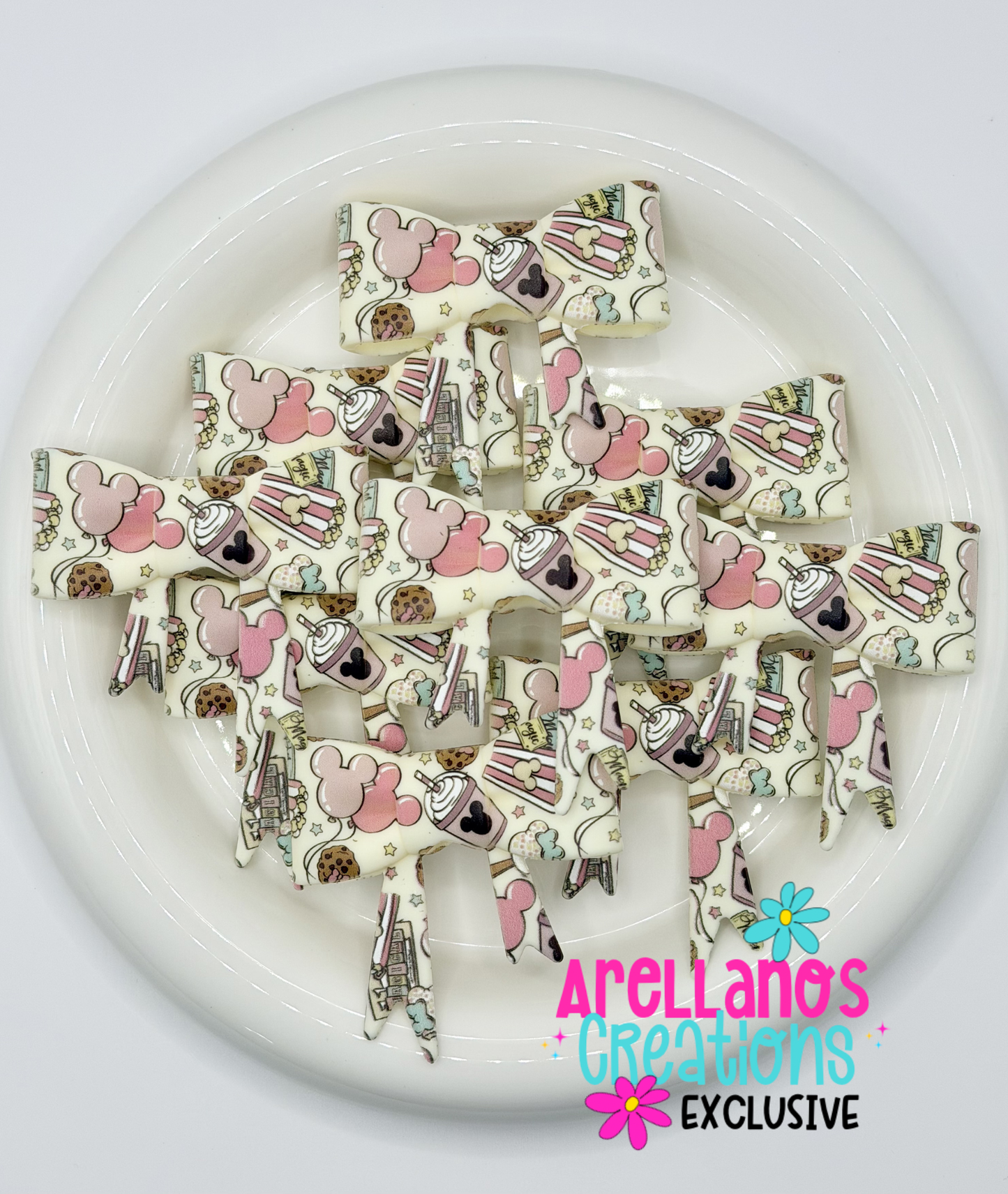 #224 Inspired Mouse Treats Large Bow EXCLUSIVE Focal