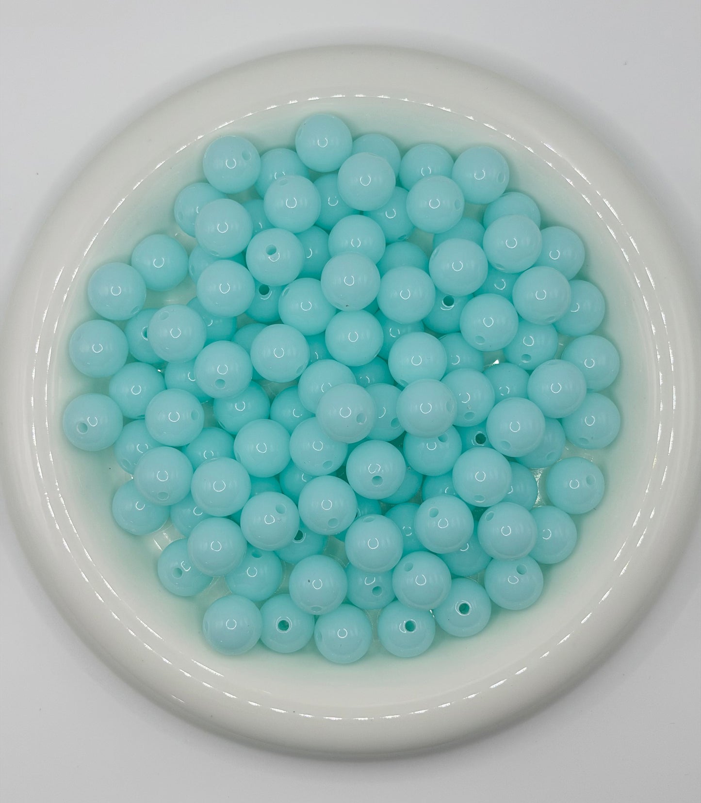 16mm Soft Jelly Acrylic Beads (PACK OF 10) 6 Different Color Options