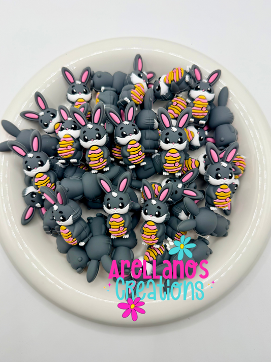 3D Easter Egg Bunny Focal