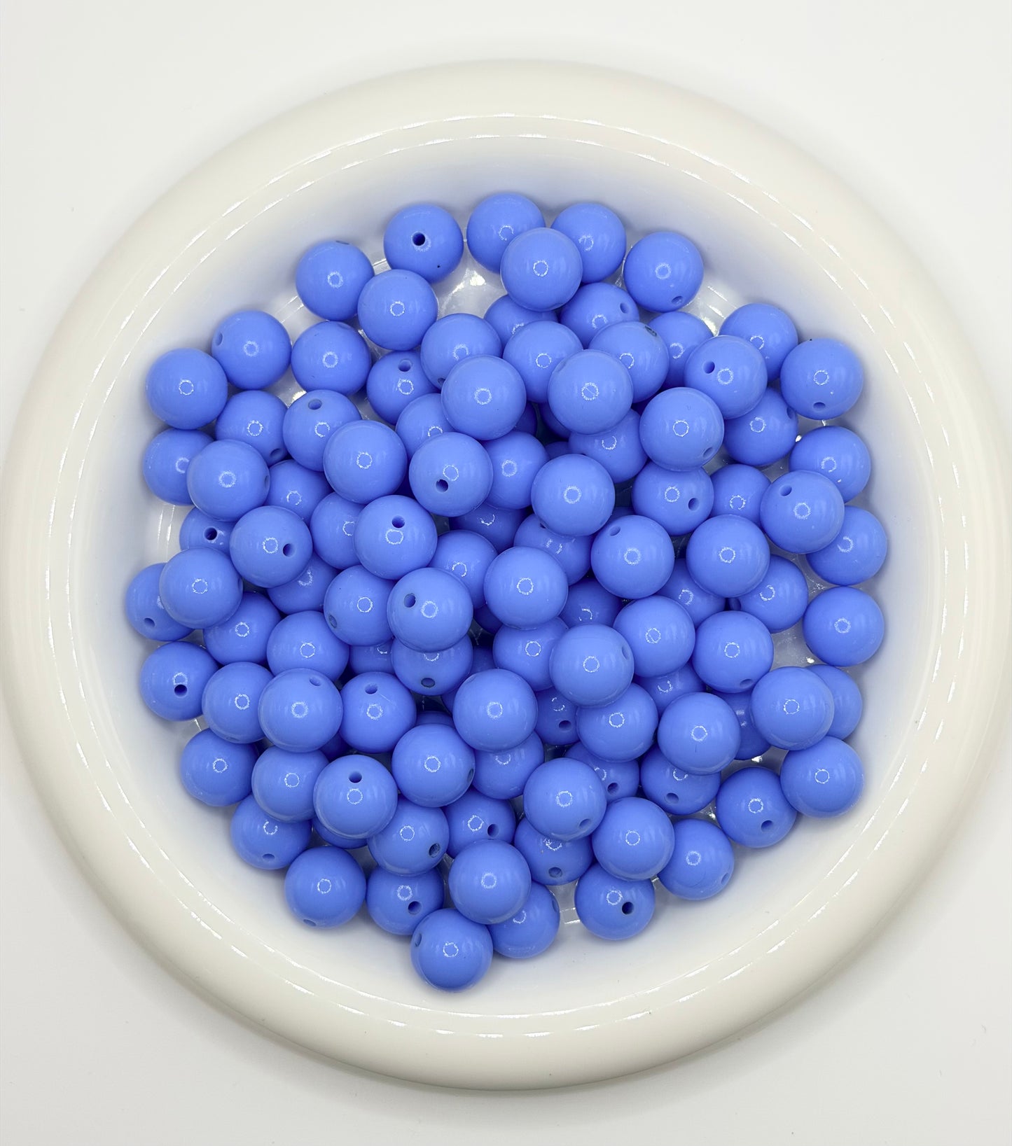 SL-131 15mm Dodger Blue liquid silicone beads